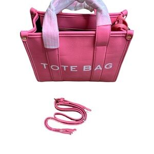 Pink  Vegan Luxe Tote